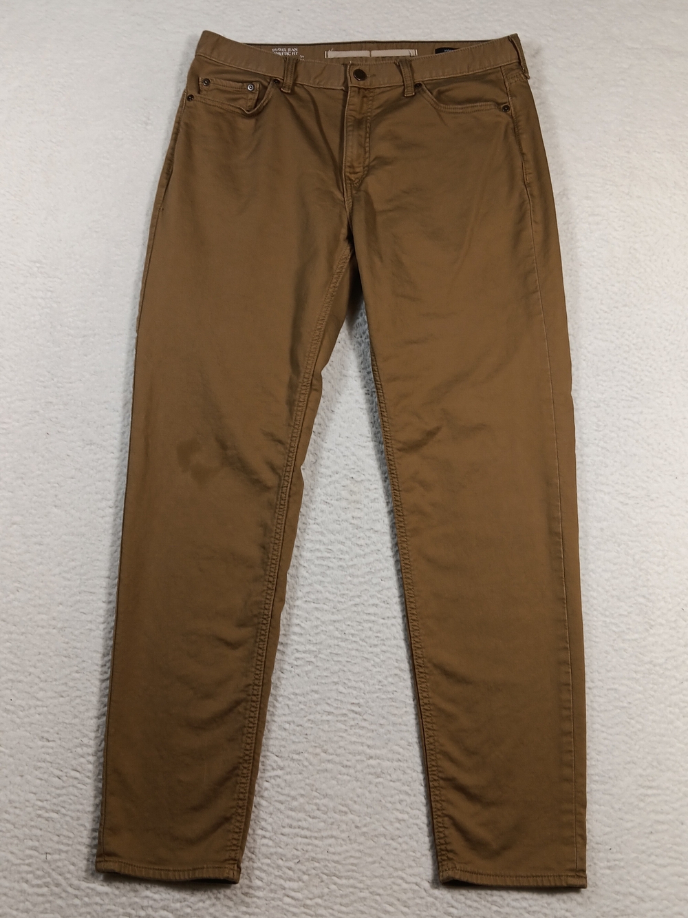 Banana Republic Jeans Mens 34x34 Brown Travel Jean Athletic Fit Stretch
